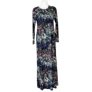 Rachel Pally Long Sleeve Maxi Dress Anemone Print